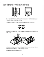 Preview for 13 page of XO Appliance XOIL4819KS Manual