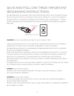 Preview for 6 page of XO Appliance XOMWD24S Manual