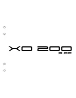 Xo 200 S CC User Manual preview