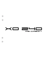 Xo 240 RS Cabin User Manual preview