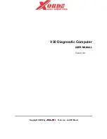 XOBD2 V-30 User Manuals preview