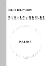 Preview for 1 page of XOCECO PS42K8 Service Manual