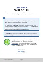 Preview for 2 page of Xomax SMART-01EU User Manual