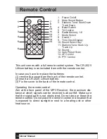 Preview for 16 page of Xomax XM-2RSU418BT Owner'S Manual