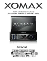 Xomax XM-VRSUN728 Installation & Owner'S Manual preview