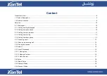 Preview for 3 page of XONTEL XT-13P User Manual