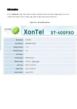 Preview for 16 page of XONTEL XT-400FXO User Manual