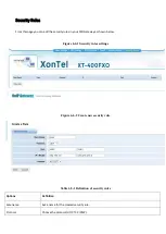 Preview for 60 page of XONTEL XT-400FXO User Manual