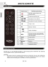 Preview for 8 page of Xoro HMT 300 User Manual