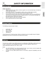 Preview for 27 page of Xoro HMT 300 User Manual