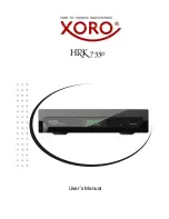 Preview for 36 page of Xoro HRK 7550 User Manual