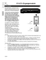 Preview for 12 page of Xoro HRK 9200 CI+ User Manual