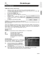 Preview for 39 page of Xoro HRK 9200 CI+ User Manual