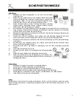 Preview for 7 page of Xoro HRS 8520 User Manual