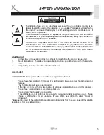 Preview for 5 page of Xoro HRS 8560 User Manual