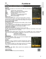 Preview for 27 page of Xoro HRS 8750 CI+ User Manual