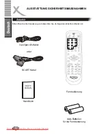 Preview for 8 page of Xoro HSD 4000 Manual