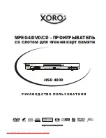 Preview for 41 page of Xoro HSD 4000 Manual