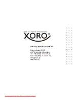 Preview for 84 page of Xoro HSD 4000 Manual