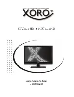 Preview for 1 page of Xoro HTC 2242HD User Manual