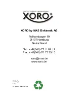 Preview for 132 page of Xoro HTC 2242HD User Manual