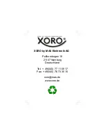 Preview for 70 page of Xoro HTL 400 T User Manual