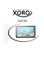 Xoro PAD 900 User Manual preview