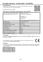 Preview for 53 page of Xoro PTL 1400 V2 Operating Instructions Manual