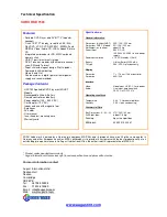 Preview for 2 page of Xoro XORO HSD 7500 Technical Specification