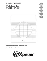 Xpelair WX6EC - 071422 Installation And Maintenance Instructions Manual preview