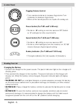 Preview for 6 page of XPower F-18B Owner'S Manual