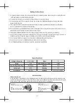 Preview for 15 page of XPower P-815I Owner'S Manual