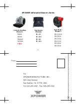 Preview for 18 page of XPower P-815I Owner'S Manual