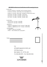 Preview for 30 page of XPower X-3300 Owner'S Manual