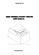 Xprinter XP-58IIH User Manual preview