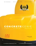 XPS Concrete Genie Manual preview