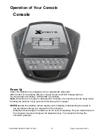 Preview for 14 page of Xterra 164174500US Owner'S Manual