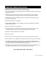 Preview for 4 page of Xterra FS5.25e Owner'S Manual