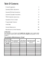 Preview for 2 page of Xterra TR600 Owner'S Manual