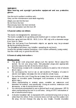 Preview for 26 page of XTline XT108803 Operation Manual