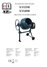 Preview for 1 page of XTline XT125H User Manual