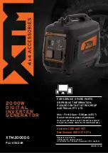 Preview for 24 page of XTM XTM2000DG Manual