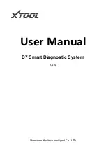 Preview for 1 page of Xtool D7 User Manual