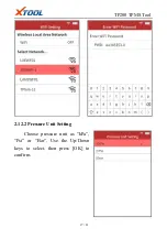 Preview for 23 page of Xtool TP200 Operation Manual