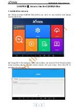 Preview for 8 page of Xtool X100PAD Elite User Manual