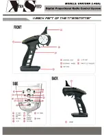 Preview for 12 page of Xtra Speed Unicorn 2.4GHz Instruction Manual