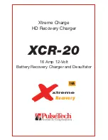 Xtreme Charge XCR-20 User Manual preview