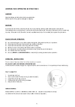 Preview for 2 page of Xtreme Garage HV-14SE Owner'S Manual