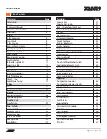 Preview for 3 page of Xtreme Manufacturing Snorkel XR5519 Operator'S Manual