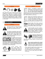 Preview for 11 page of Xtreme Manufacturing Snorkel XR5519 Operator'S Manual